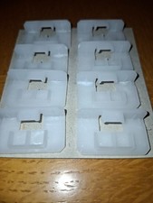 Bosch - 8 Stück Füsse/Clipse für L-Boxx  LB4 (neue Version), flache Bauform