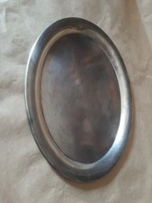 Tablett Servierplatte Metall