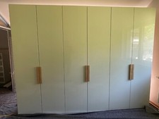 Hülsta Kleiderschrank "Ceposi" in Hochglanz Weiß – Top Zustand