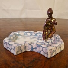 FP Zajecar Aschenbecher Mutter Kind 70er Porzellan