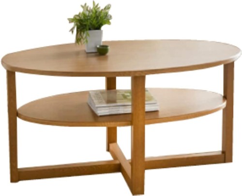 Moderner couchtisch ovaler - moderner, in