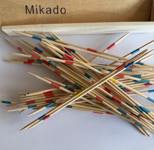 40x mikado spiel - mikado, in