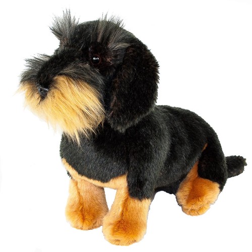 Kuscheltier hund rauhaardackel - kuscheltier,