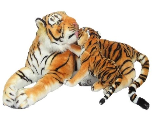 Plüschtier plüsch tiger mit - plÜschtier,