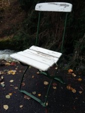 Alter Biergartenstuhl