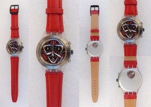 Swatch irony chrono - irony, diaphane