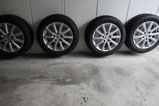 4 Stück Winterkompletträder von Continental 205 55 r16 91h M+S für Mercedes CLK