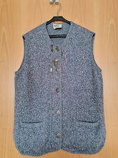 Landhausmode von ARBER Damen Weste grau meliert Größe 42
