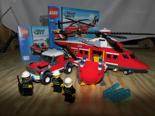 Lego city 7206 - lego, feuerwehr