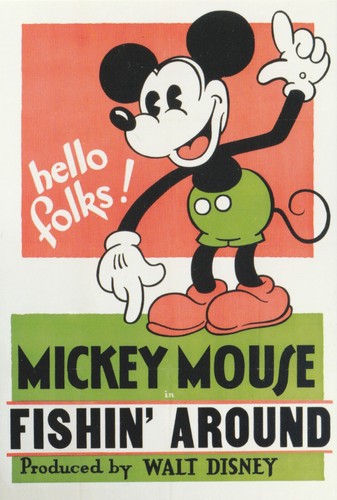 Mickey mouse fishin - mickey,