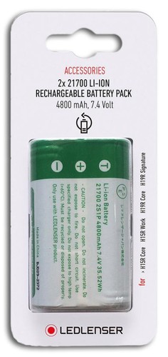 Ledlenser ersatzakku 2x21700 - ledlenser,