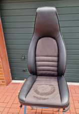 Porsche 911 G-Modell, Sitz mit Kunstleder/Stoff Porsche Schriftzügen