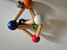 Baby Greifling Rassel Holz