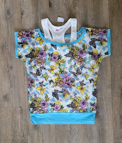 Mädchen shirt 2in1 - mädchen,