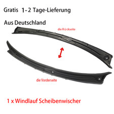 Windlauf Scheibenwischer 51718208483 für BMW 3-Serie E46 M3 Schwarz Vorne NEU