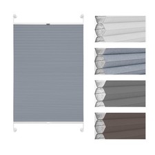 Wabenplissee ohne Bohren Klemmfix Verdunkelung Easyfix Sonnenschutz