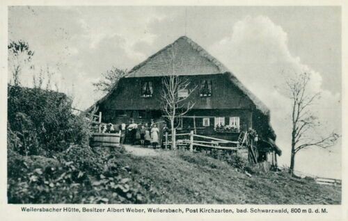 Ansichtskarte weilersbacher - ansichtskarte,