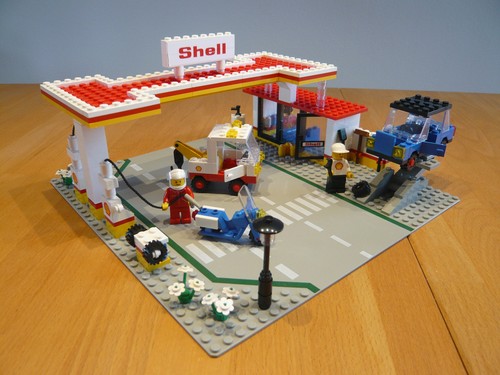 Lego city shell tankstelle - city,