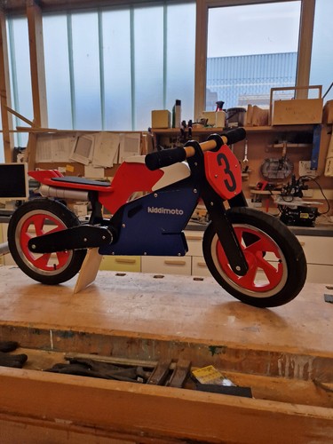 Laufrad holz kiddimoto - laufrad,