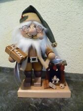  Christian Ulbricht Wichtel Weihnachtsmann am Kamin Räuchermann