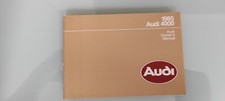 Betriebsanleitung US Audi 4000