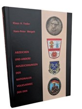 DDR Abzeichen Orden Buch, Sachbuch, NVA, FDJ, MFS, Militaria