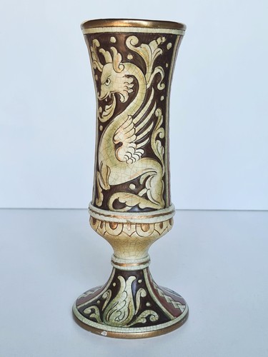 Craquelé keramikvase deruta - craquelé,