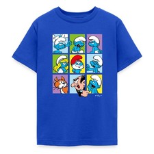 Die Schlümpfe Kacheln Teenager T-Shirt