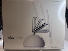 Apple iMac G4 17” 1GHz 256MB 80GB läuft mit OVP Box Lautsprecher Maus