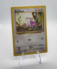 Pokémon Karte Rattfratz 61/102  – Base Set (Basisset) 1999 Deutsch –