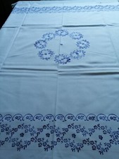 Blaudruck Tischdecke