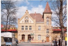 Postkarte :  BERLIN -  Bahnhof  WOLLANKSTRASSE  ; 1995