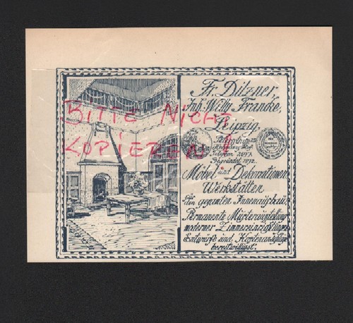 Leipzig werbung 1908 fr - werbung, 1908,