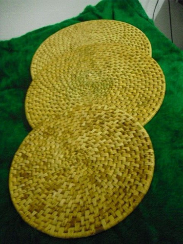 Bastuntersetzer beige 3 - bastuntersetzer,, beige,