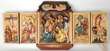 Flügelaltar Krippen Bild