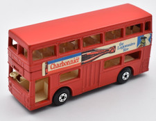Matchbox Superfast #17 The Londoner London Bus rot. Charbonnier. England Base