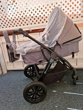 2 in 1 Kinderkraft Kombi Kinderwagen + Wickeltasche & Fliegennetz  