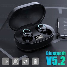 Kopfhörer Bluetooth 5.3 In Ear Ohrbügel Kabellos TWS Sportkopfhörer mit Mikrofon