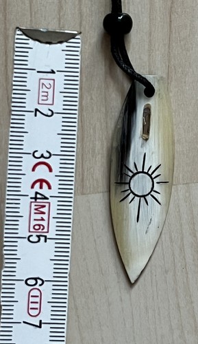 Halskette mit muschel - halskette,