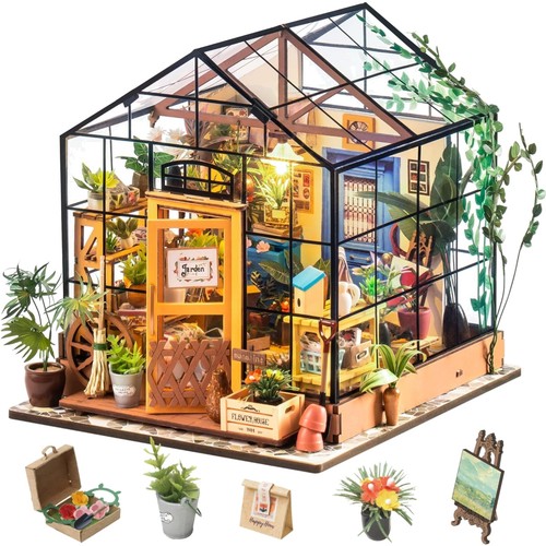 Miniaturhaus blumenhaus - miniaturhaus,