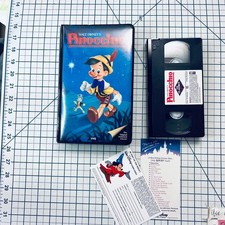 Pinocchio vhs 1985 - 1985, animated