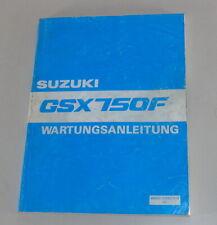 Werkstatthandbuch Suzuki GSX