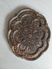 Schale Antik Obstteller Kupfer