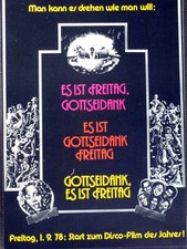 Gott sei Dank, es ist Freitag