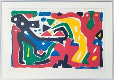 XXL original Farblithografie