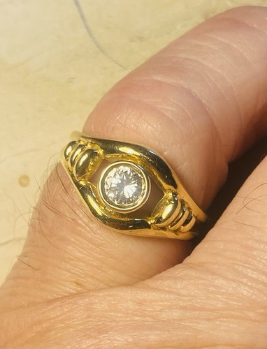 Brillant ring karat - 0,54,