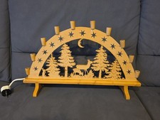 Schwibbogen Einfach Waldmotiv Groß Weihnachtsbogen Weihnachtsdeko