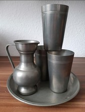Zinn Geschirr Set