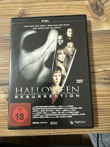 Halloween resurrection dvd - halloween,