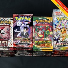 Pokemon x4 BOOSTER PACKS -